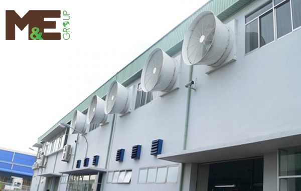 phân loại hệ thống thông gió cho nhà xưởng