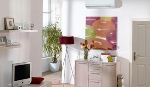 Beautiful room, cooler thanks to know how to install air conditioning