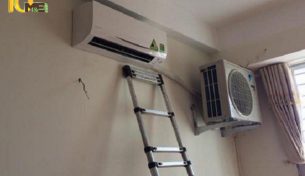 Lắp điều hòa: 2 sai lầm tai hại làm giảm tuổi thọ điều hòa nhiều người không biết